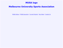 Tablet Screenshot of musa.net.au